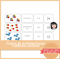 Centre De Mathematiques L Addition Reiteree